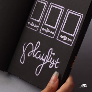 ⁦SKETCHBOOK BLACK (SILVER)⁩ - الصورة ⁦5⁩